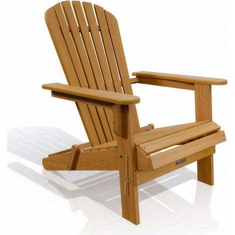 Sdraio da giardino pieghevole Korfu Set da 1 pezzo Sdraio resistente alle intemperie in legno di acacia