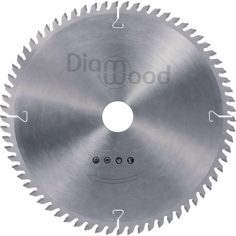 Lame de Scie Circulaire HM D. 235 x Al. 30 x ép. 2,8/2.0 mm x Z62 TP Neg pour Aluminium - Diamwood (1/2)