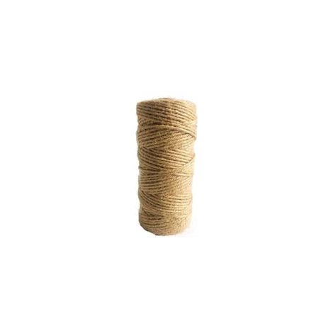 Corde de jute naturelle Ø 1,5 mm ± 100 m , idéale pour le jardinage , le bricolage , l'artisanat et les structures d'escalade pour chats. (1/4)