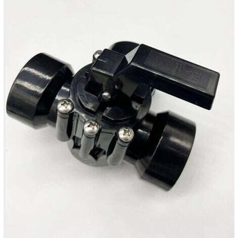 Vanne de piscine à 3 voies de 3,8 cm - Valve de port de pompe à sable 4517 - Valve d'étanchéité de dérivation pour spa (1/4)
