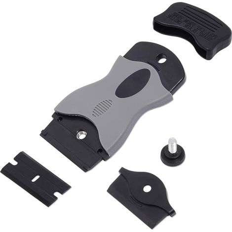 Jiajia AI, 2 Grattoirs Plaque Vitrocéramique avec 20 raclettes de, Plastique pour jardin, terrasse et extérieu (1/5)