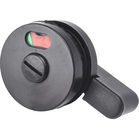 Verrou de porte en plastique avec indicateur (1/5)