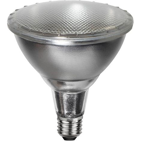 Star Trading Lampe LED E27 PAR38 Spotlight Outdoor, argentée, blanc neutre, extérieur, IP65