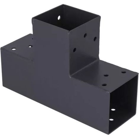 plug-in connettore giunto suki 7x7 angolo 90° nero con 3 connessioni