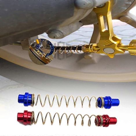 Ressorts de freins rétractables universels en acier inoxydable pour motos Yamaha et Honda - Accessoires de freins moto - argent (1/5)