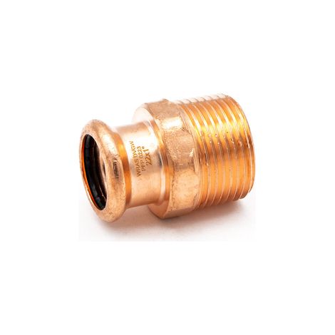 PrimaPress Copper Pressfit 22x1" MI Coupler for Water & Gas (1/3)