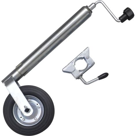 Roue de support de 48 mm avec 1 porte-pince