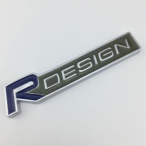 Logo et lettrage autocollant pour Volvo R Design XC60 V70 S60 V40 V60 C30 V50 (1/5)