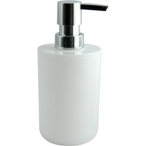 MSV Dispenser per Sapone, Bianco, Unique Size