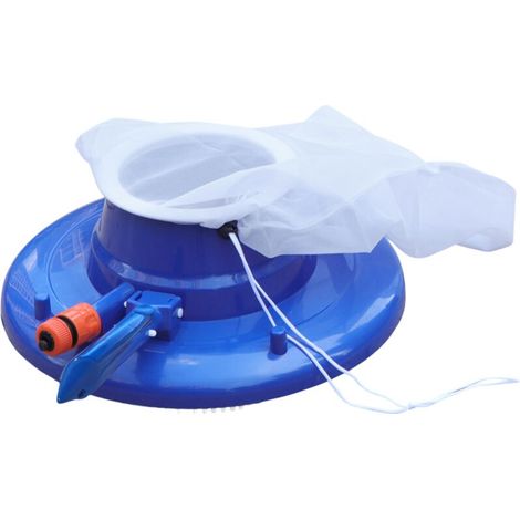 Outil d'aspiration de piscine - Poignée ronde Sac en maille Tête d'aspiration de piscine Tête d'aspirateur Tête d'aspiration à nettoyage rapide (1/4)