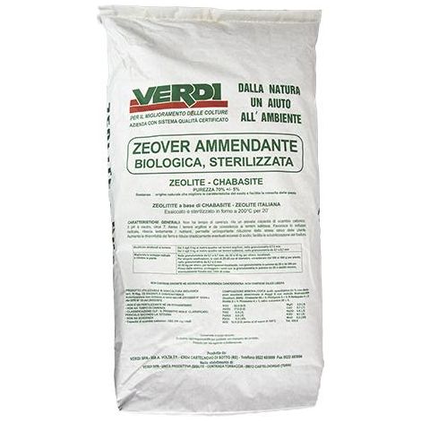 Zeolite a base di Chabasite e Phillipsite 0,7/2 mm (20 kg), ammendante per piante