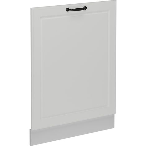 Façade de lave-vaisselle R-Line, Blanc campagne, 60cm sans PT, Vicco (1/4)
