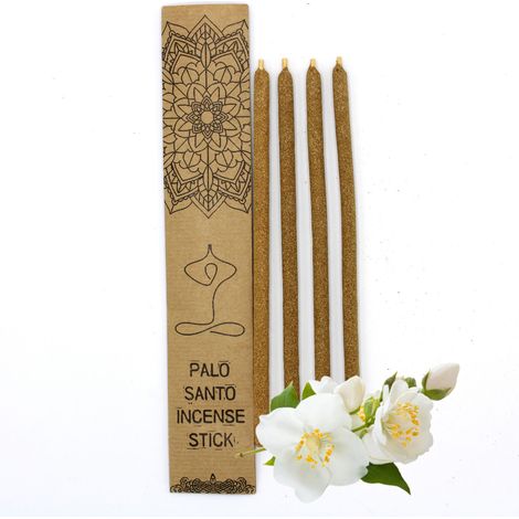 Grands bâtons d'encens Palo Santo - Jasmin- Vendu par 1