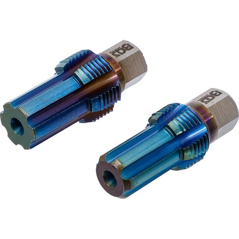 Jeu de 2 tarauds m20/m22x1.5 avec guidage pour capteurs nox et fap (1/5)