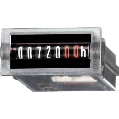 Kübler Automation HK 07.20 contador horario negro robusto