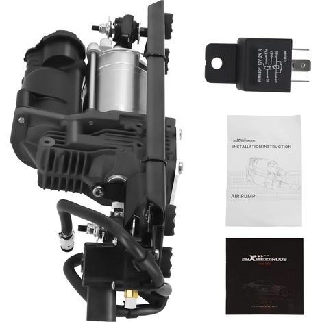 Air Suspension Compressor W/ Valve Block For BMW 5 Series E61 520d 37206792855 (1/5)