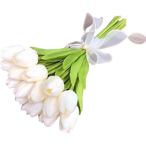 Bouquet de 15 tulipes artificielles A (1/5)
