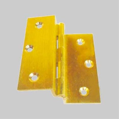 Cerniera fresata doppio collo 40x35 mm - bronzato (24 pezzi) CERNIERIFICIO VALTOCE