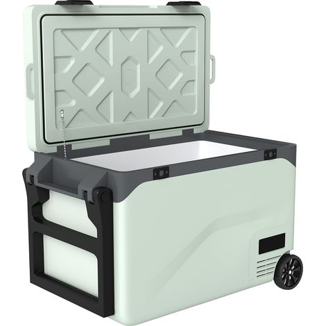 Frigorifero Portatile 72,6x42,2x50 cm Capacità 42,5L a Compressore con Controllo App Verde (1/5)