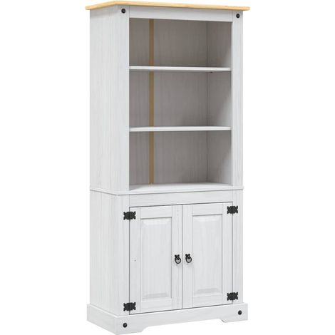 Maison Exclusive - Aparador Corona Range de pino mexicano blanco