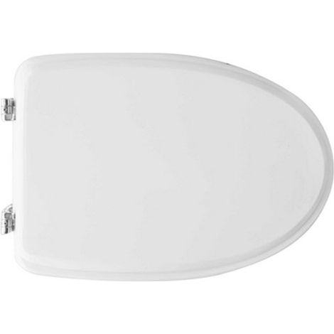 Tapa wc blanca para jarrón Catalano serie Romantica ancho 38,7 cm bisagras regulables