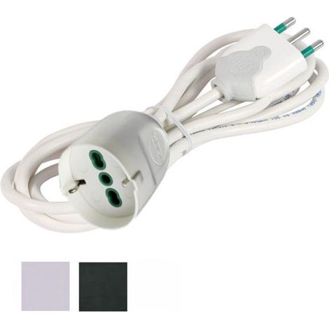 Extensión M 3 3X1,00 Blanco Enchufe Schuko 92650 Fme