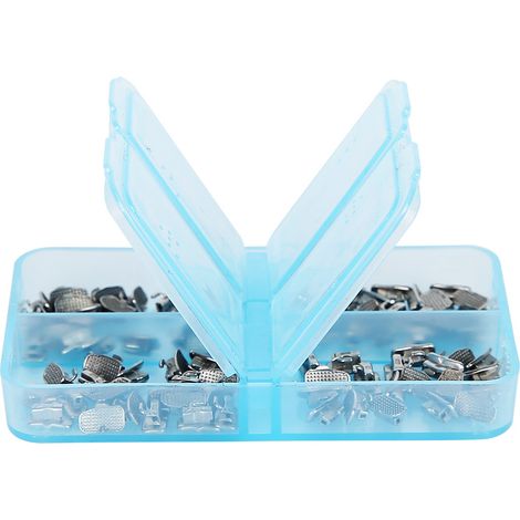 80 pièces / Boîte Attaches Orthodontiques MBT pour Molaires Conventionnelles, Fournitures Dentaires Professionnelles (1/5)