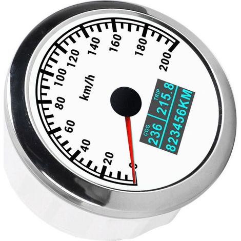 GPS-Tachometer. Motorrad-Tachometer ABS CALL ACTUL ACTEUL ACTO KOMPLETTE EINFACHE INSTALLATION FÜR AUTO FÜR LKW-STRASSE 9-32V DC. (1/5)