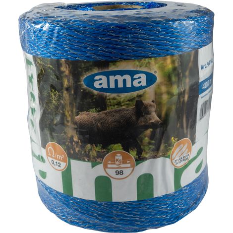 AMA Filo Premium line per cinghiale 400 m Rame di colore blu per recinti (1/5)