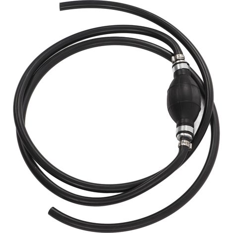 Tuyau d'alimentation universel de 2,1 m (6,89 pi) avec poire d'amorçage pour moteur hors-bord, camping-car, yacht ou caravane. (1/5)