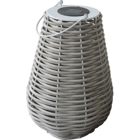 Lanterne solaire tressée Aretha h45cm - Orium (1/5)