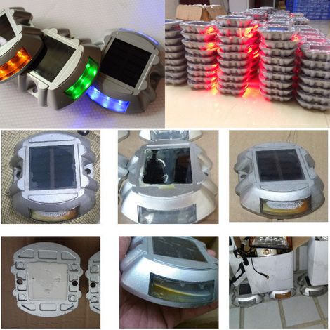 Lot de 1 lampe solaire LED, étanche, rechargeable automatique, pour terrasse, allée, jardin, escalier (1/5)