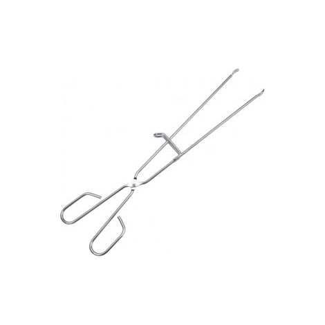 SAUVIC tenacilla barbacoa guia 45 cm , Tenacilla con guía 45 cmFabricada en acero zincado de alta calidadIdeal para barbacoaIncluye guía para no doblarse por el peso