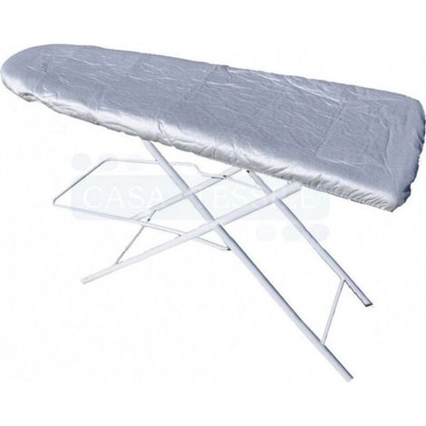 Telo Copriasse Copertura Asse Da Stiro Tavolo Da Stiro 140x50cm Metallizzato