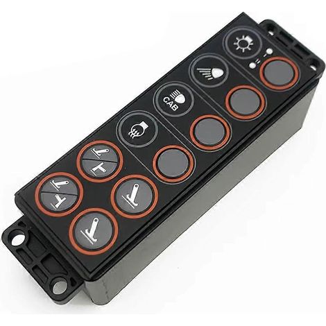 Interrupteur de commande d'essuie-glace de phare pour pelle sur pneus Hyundai R210W-9 (21Q5-24000) (1/5)