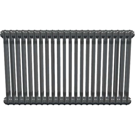 Bircham - Raw Metal Column Radiator H600mm x W1016mm 2 Column (1/2)