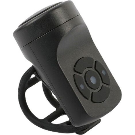 Black Bicycle Charging Horn (Built-in Lithium Battery) (1/5)