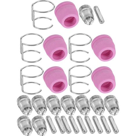 1 kit de consommables pour découpeur plasma : accessoires pour machine plasma, électrodes, buses. (1/5)