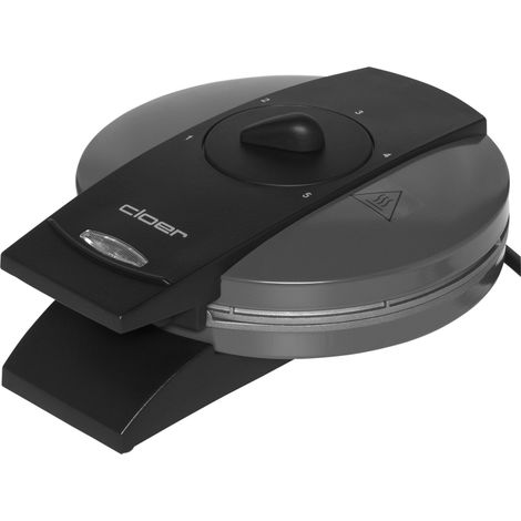 Cloer 1625 Waffel elettrico nero 930 W 5 waffle
