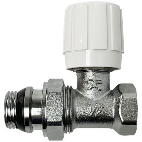 Robinet de radiateur manuel équerre 1/2,Vanne thermostatique de chauffage Vanne de commande thermostatique de radiateur Vanne thermostatique Vanne thermostatique automatique Vanne chauffage direct r (1/3)