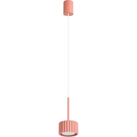 Hängeleuchten AURA pfirsich 1xGx53 10cm Aluminium Sollux (1/5)