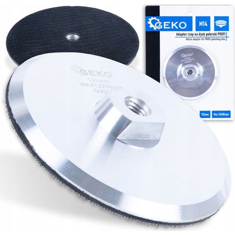 Disco de pulir geko aluminum polishing disc M14 125 mm pack 40 (1/3)
