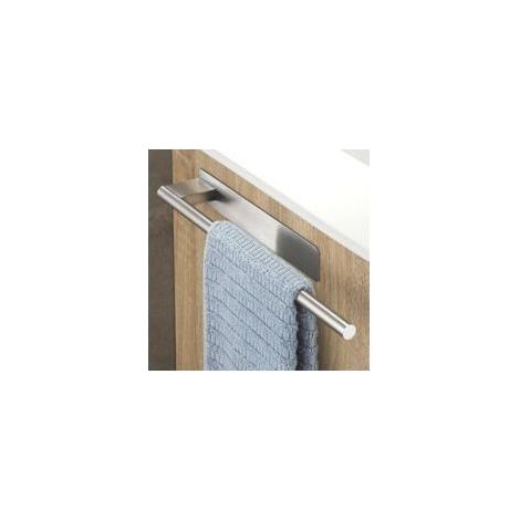 Handtuchhalter ohne Bohren, Badezimmer-Handtuchhalter, selbstklebender Handtuchhalter, wandmontierter Handtuchhalter aus Edelstahl, eleganter Handtuchhalter, einarmiger Handtuchhalter (1/5)