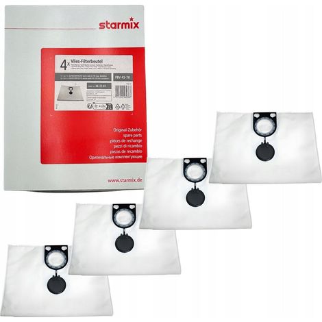 Starmix FBV 45/78 Mikrofilterstaubsaugerbeutel 4 Stück
