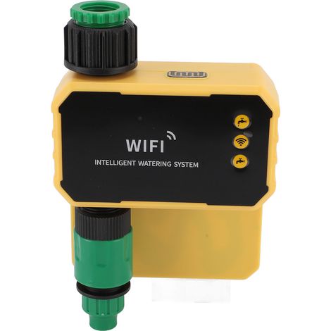 Programmateur d'arrosage solaire Wi-Fi minuterie d'irrigation arrosage automatique pour balcon jardin couloir (1/5)
