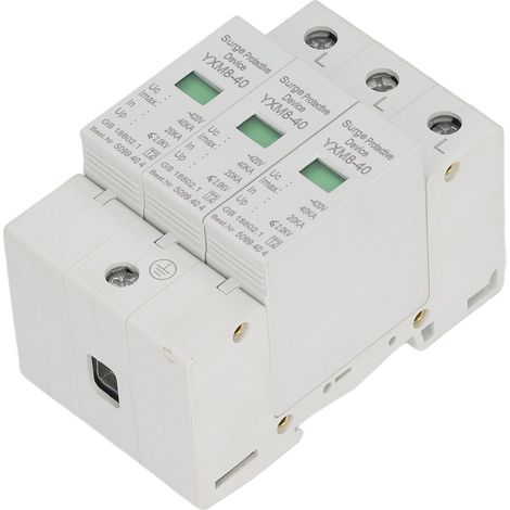 Parafoudre Triphasé 40KA 420V - Protection Surtension Haute Performance pour Installation Électrique (1/5)