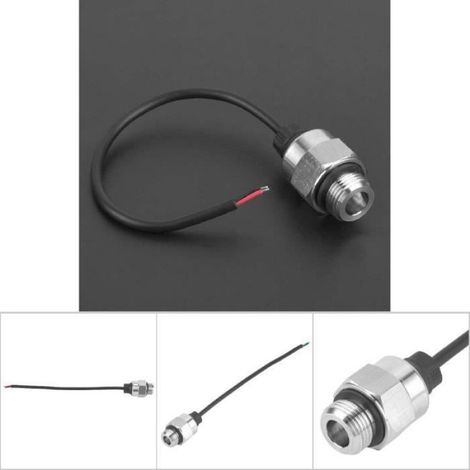Capteur De Pression - Filetage G3/8 - Sortie Analogique 4–20 Ma - Pour Eau - Plage 0–10 Bar - Ip65 - 1 Piece