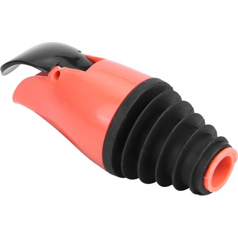 Ölflaschen-Ausgießerverschluss für Wein-, Sojasaucen- und Essigflaschen, Küchenutensilien, Orange-Rot (1/5)