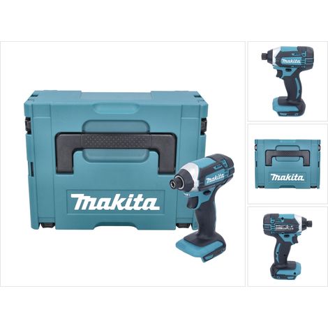 Visseuse à chocs sans fil 18V – Couple max 165Nm – Technologie XPT pour résistance à l'eau et à la poussière – Boîtier Makpac (1/7)