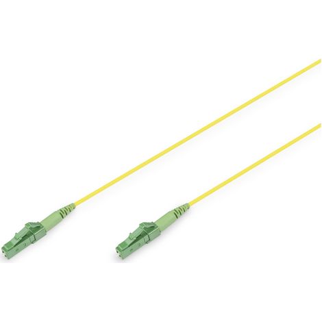Digitus DK-2933-05-APC-SX fibre optique FO Câble de raccordement 3 m jaune [1x LC/APC 8° mâle, LC/APC mâle - 1x LC/APC mâle, LC/APC 8° mâle] 9/ A748113 (1/2)